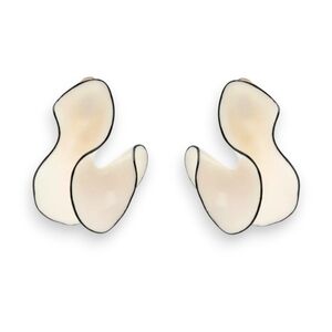 ZARA Resin Fan Earrings